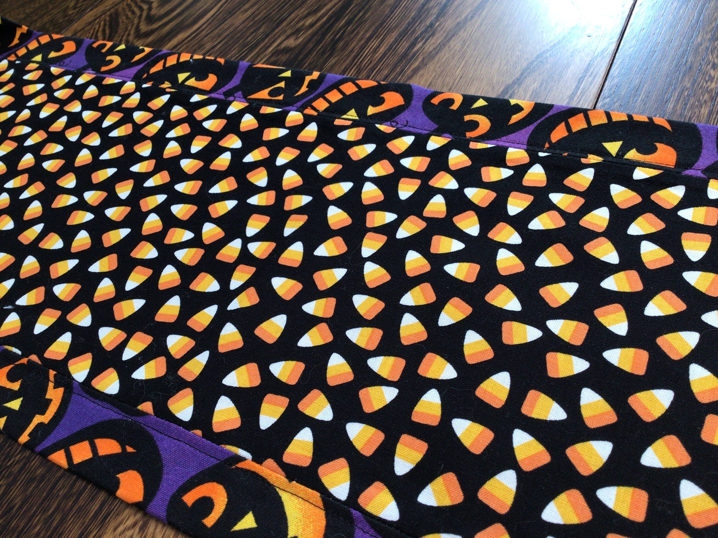 Reversible Candy Corn Halloween Table Runner: Pumpkin Decor - Etsy