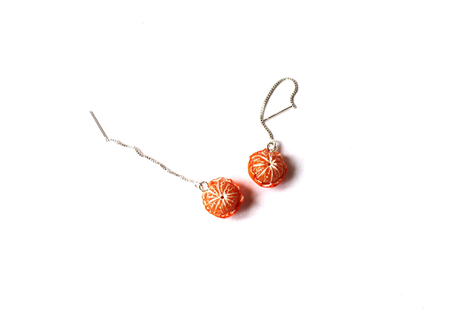 Mandarin Earrings Tangerine Jewelry Mandarin Jewelry Gift for Etsy