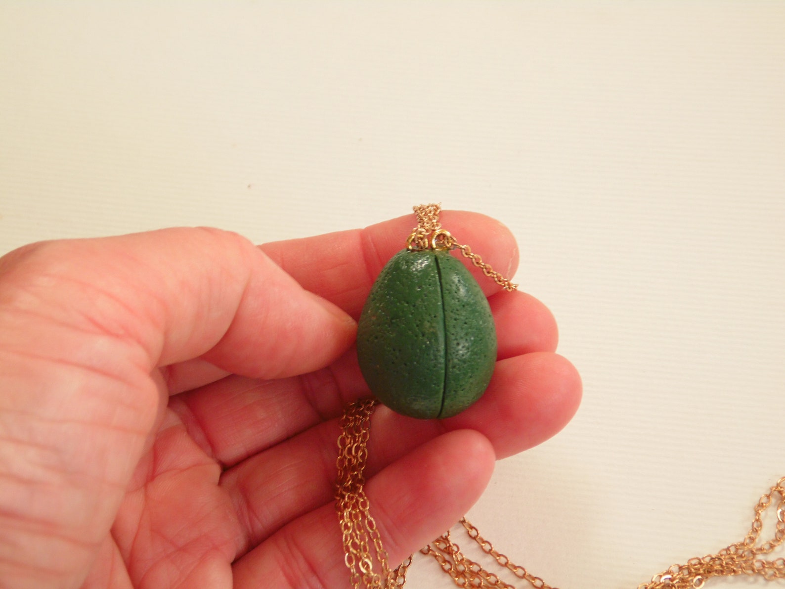 Avocado Friendship Necklace Avocado Jewelry Avocado Best Etsy