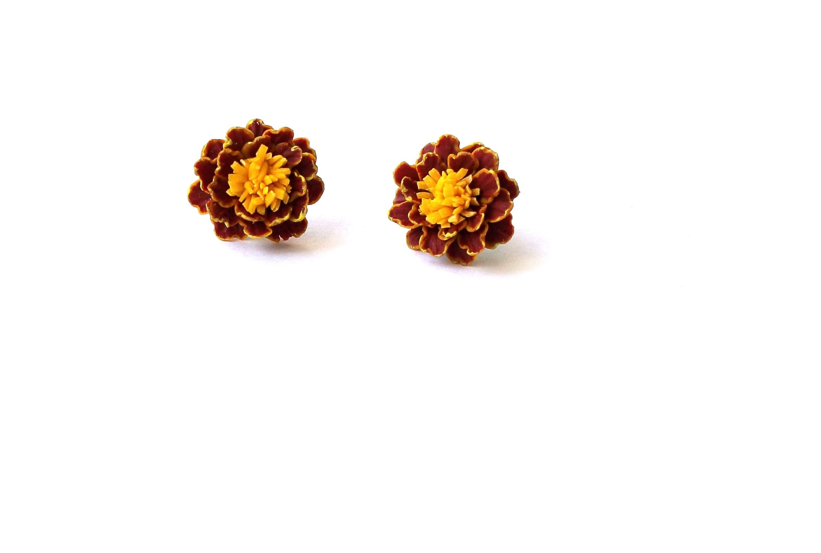 Cempasúchil and Marigold Flower Silicone Mold