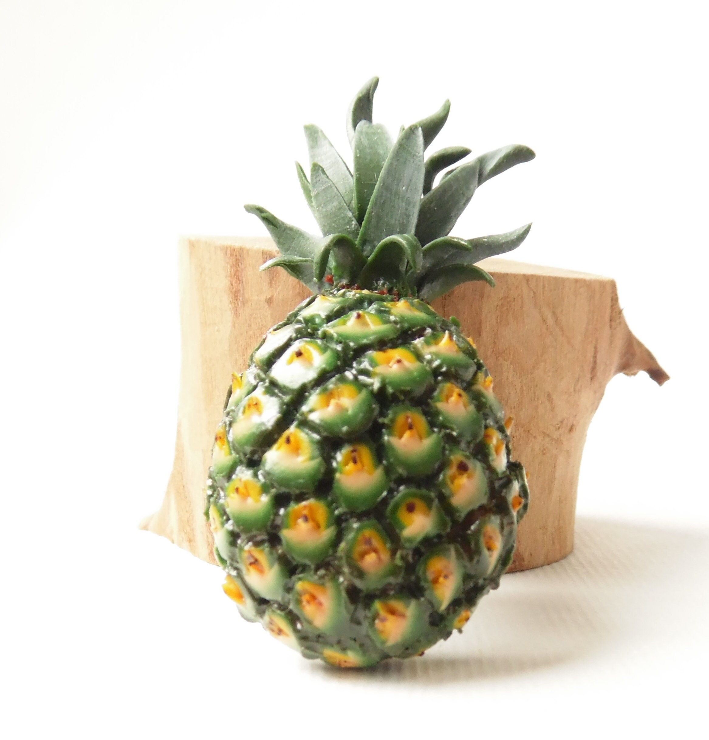Pineapple brooch pineapple pin tropical fruit tropical brooch Etsy
