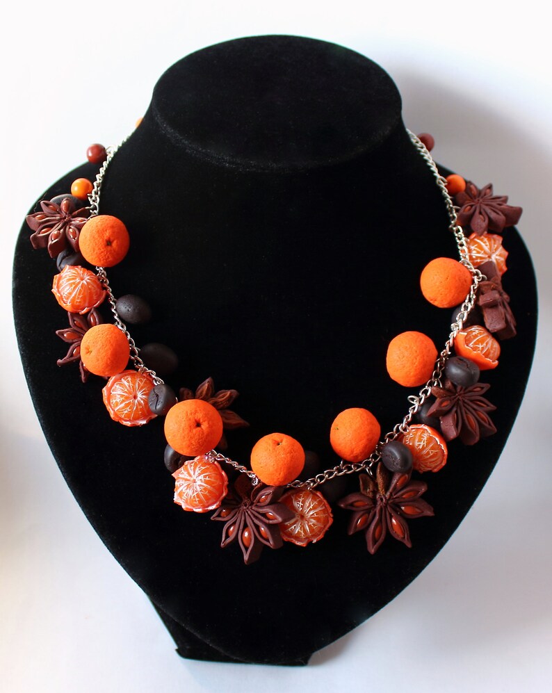 Mandarin Bracelet Tangerine Bracelet Mandarin Jewelry Etsy Israel