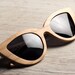 Oak Wood Woman Sunglasses Wooden Eyewear WOODEER girl glasses