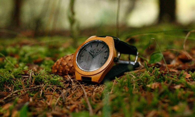 Unique Bamboo Wood Wristwatch