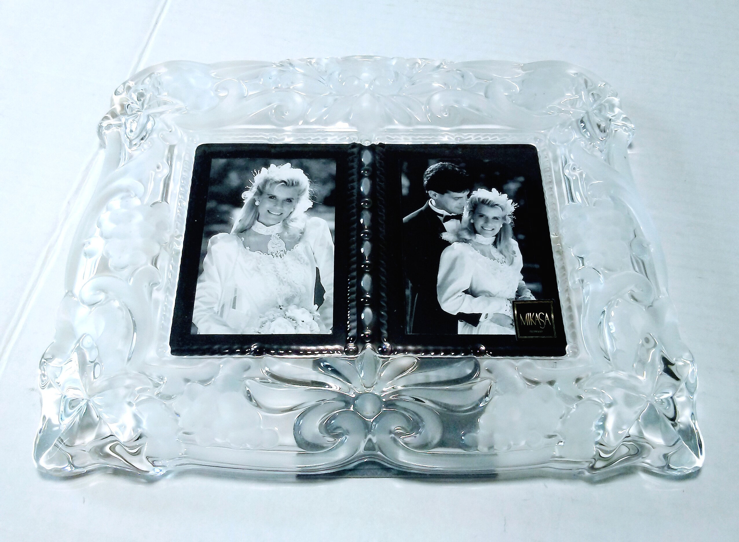 Frames Home & Hobby Mikasa Glass Wedding Picture Frame Wedding Gifts