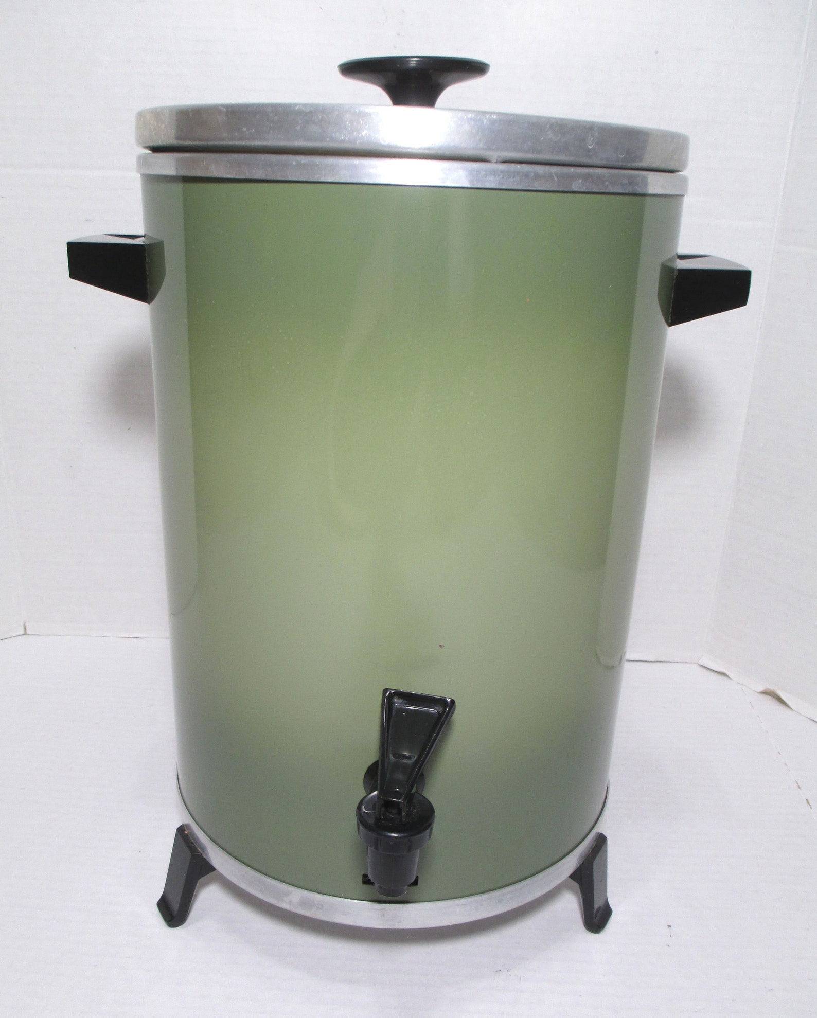 Vintage West Bend Percolator 30 Cup Coffee Maker Avocado Green Etsy