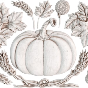 FREE SHIPPING - Autumn Cottage 6x10&quot; Decor Mould by Iron Orchid Designs (IOD) *Limited Edition*