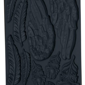 GRATIS VERZENDING: Wings and Feathers 6 x 10" mal van Iron Orchid Designs (IOD)