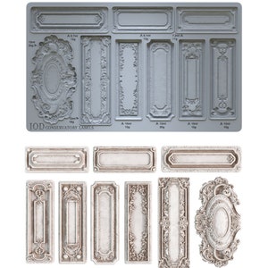 GRATIS VERZENDING: etiketten voor serre: 6 x 10" mal van Iron Orchid Designs (IOD)