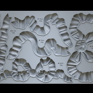 送料無料 - Iron Orchid Designs の Bows 6x10" デコレーションモールド (IOD)