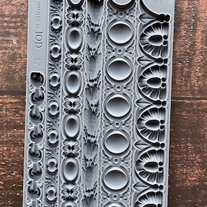 送料無料 - Iron Orchid Designs の Trimmings 3 6x10" 装飾モールド (IOD)