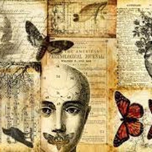 FRETE GRÁTIS - Halloween Masterboard 2 21x29" Papel Decoupage por Roycycled Treasures