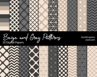 Neutral pattern | Etsy