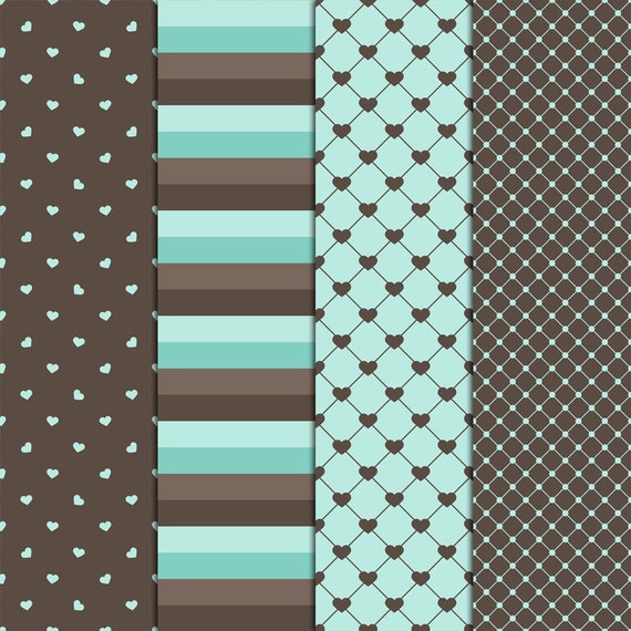 Dark Chocolate pattern Wrapping Paper