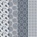 Gray/grey Patterns 20 Digital Papers 12x12 PAT File - Etsy