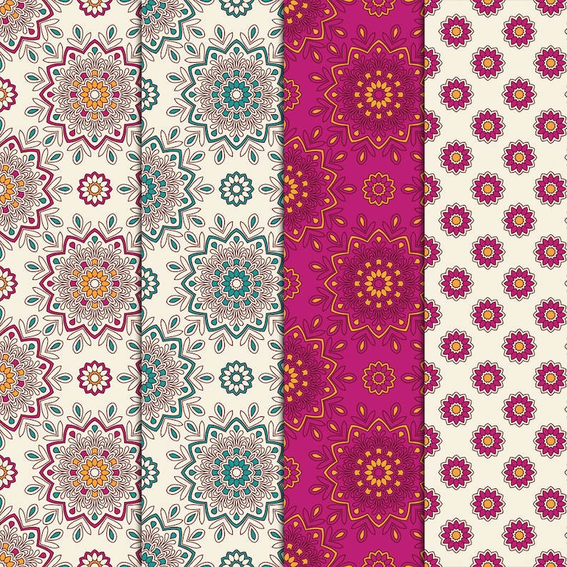 Mandala united states and bright colors essay image