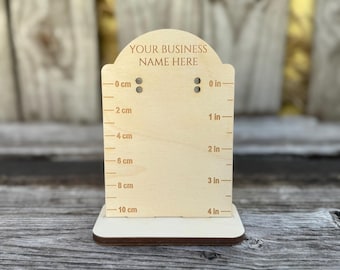 Earring display stand, earring photo prop stand, personalized jewelry stand