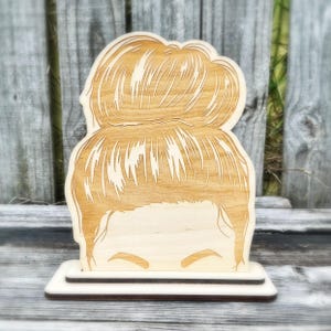 Headband ear warmer display stand, headband photography prop