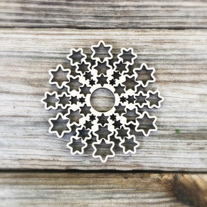 Stars sphere stands, star sphere holder, birch wood sphere holder, wholesale sphere stand