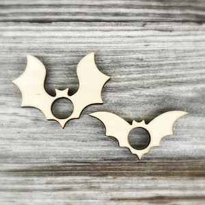 Set of 2 mini bat sphere stands, Halloween sphere stands, Halloween sphere holder, bat sphere holders, wholesale sphere stand