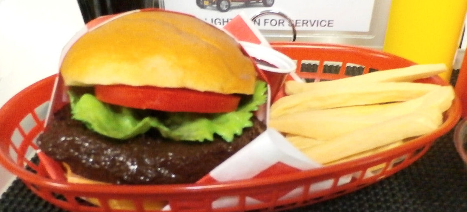 Fake Food diner car hop complete car hop tray with food Etsy