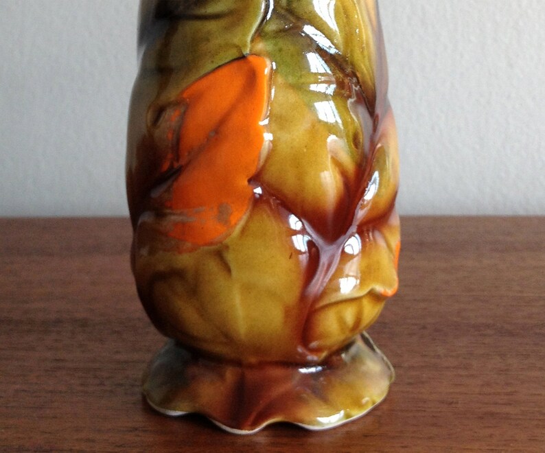 Mid Century Japanese Ceramic Bud Vases Attributed to Noritake Etsy