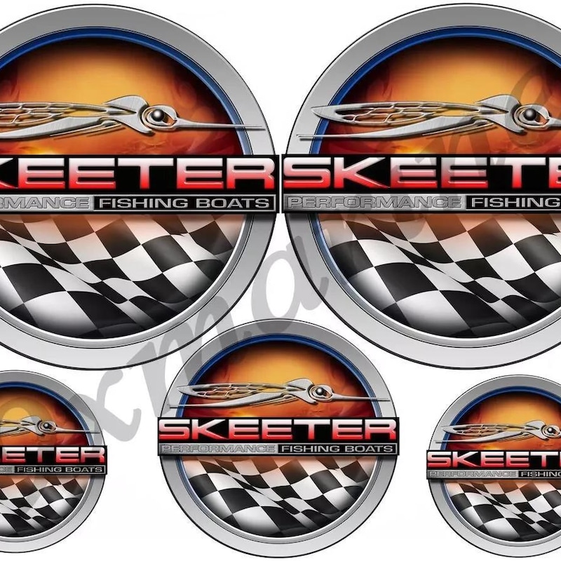 Skeeter Graphics Skeeter Boat Decals - Etsy