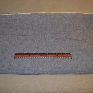 Destash- 2 Pieces of Light Blue Chambray Type Fabric (C-29)
