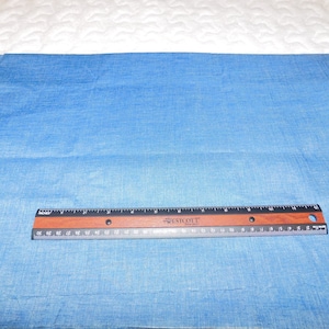 Destash- Over 1 Full Yard of Lightweight Denim Fabric (E-047)
