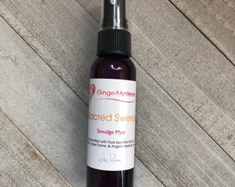 Sacred Sweep Smudge Myst; White Sage Spray