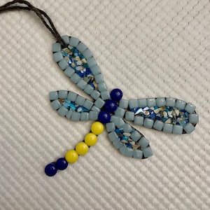 Mosaic Dragonfly Kit, Kids Craft kit, Mosaic Art Kit