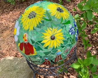 Mosaic Gazing Ball Extra large, Garden Globe