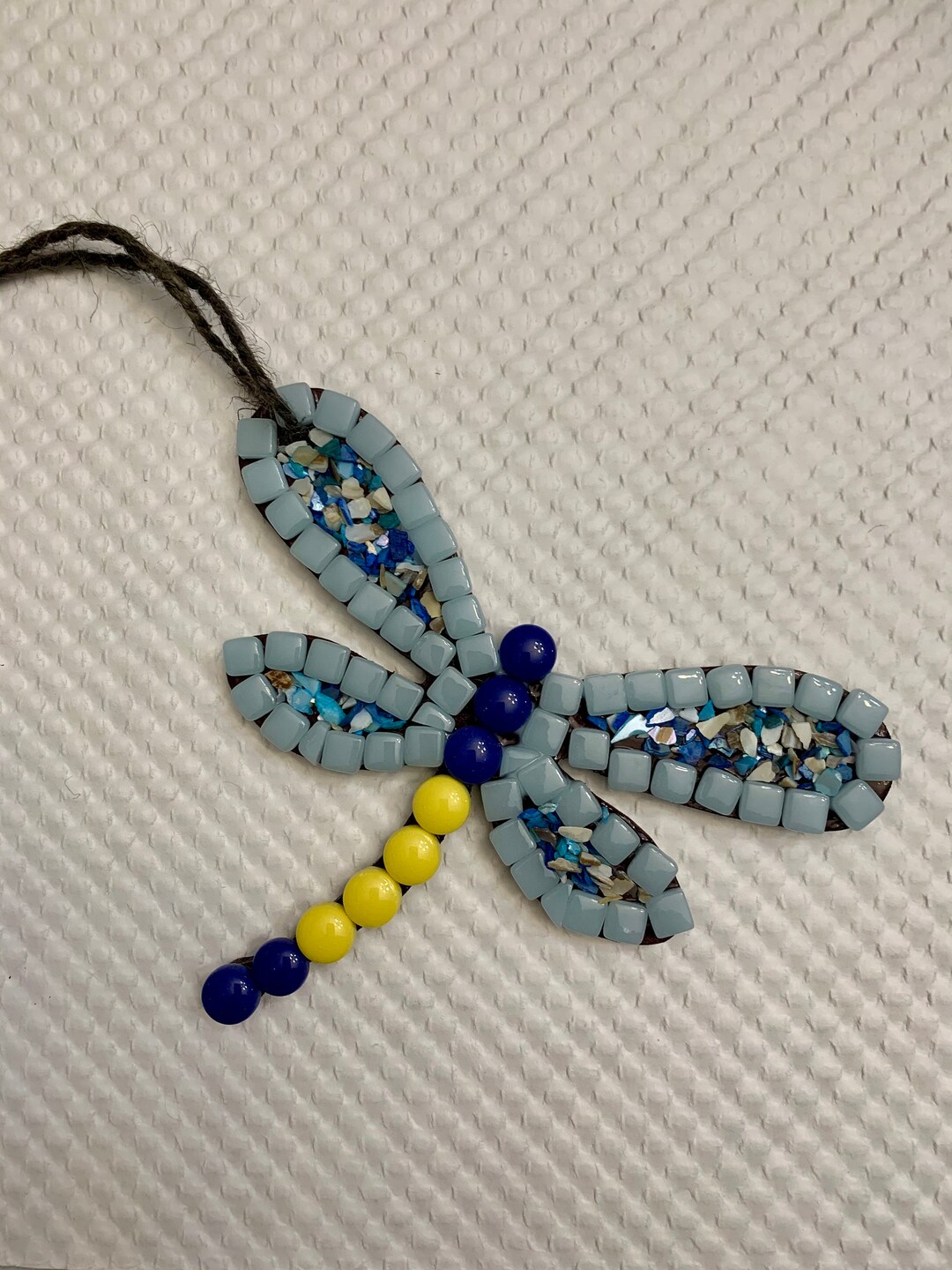 Mosaic Dragonfly Kit Kids Craft Kit Mosaic Art Kit Etsy
