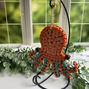 Mosaic Octopus kit, Octopus art kit, Kids Art kit