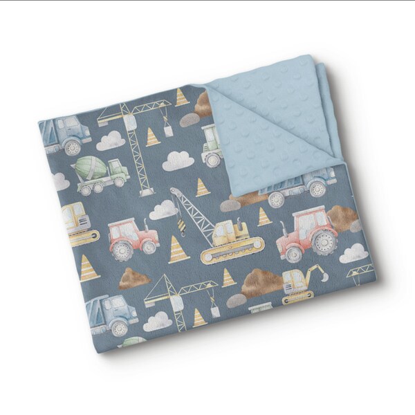 Tractor Blanket Etsy