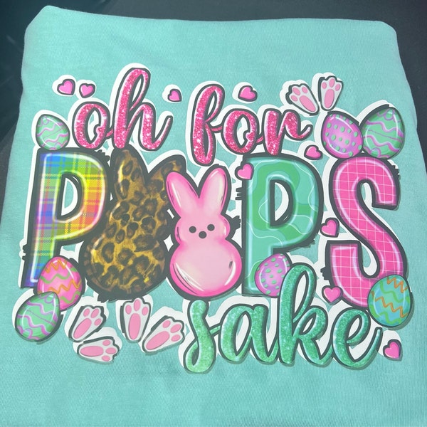 Oh For Peeps Sake Leopard Easter Png, Easter Bunny Png, Spri | Inspire