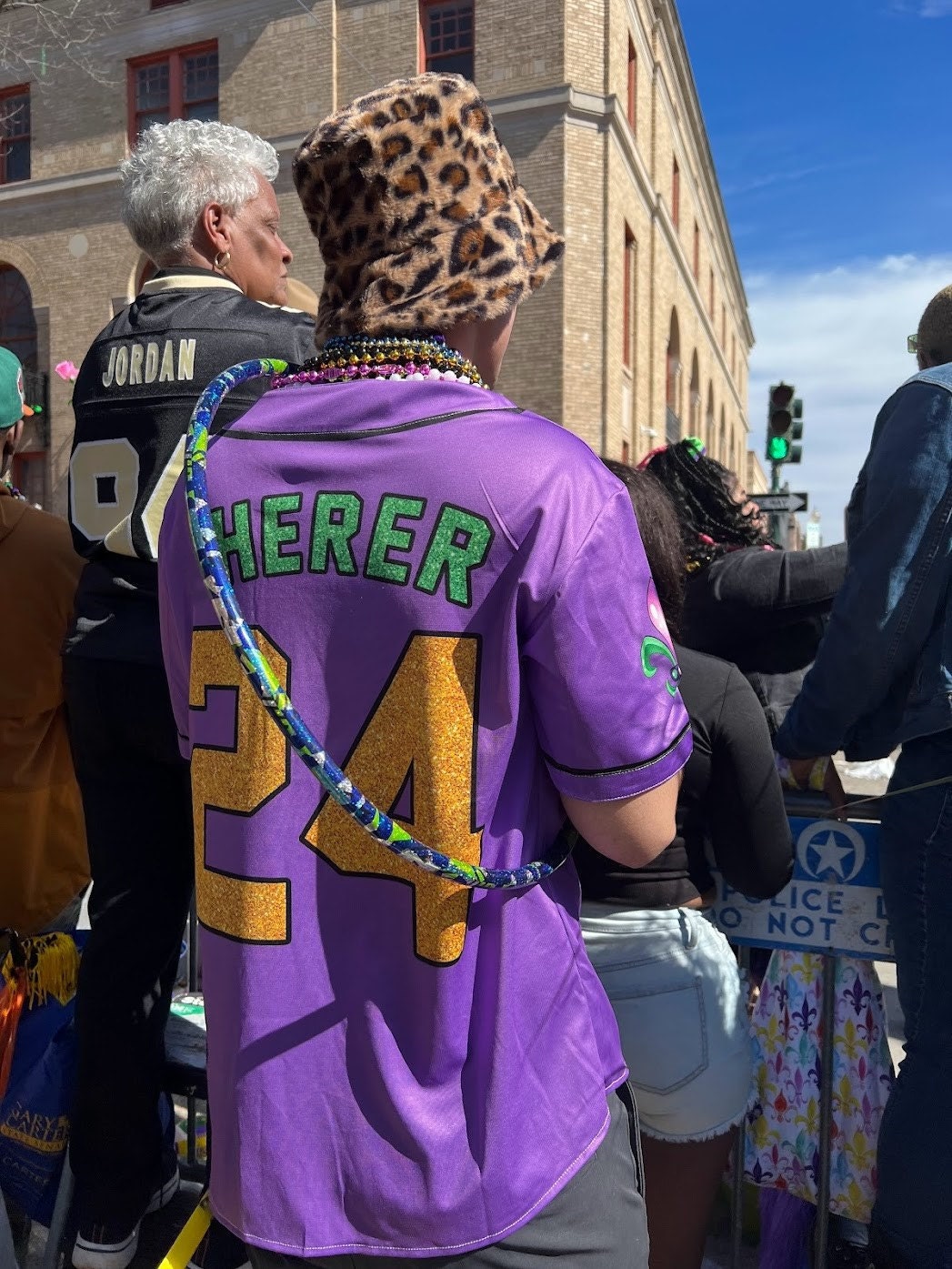 Personalisiertes Mardi Gras Baseball Jersey, Personalisierter Name und Nummer Baseball Jersey, Mardi Gras Karneval Jersey, Geschenk für Familie
