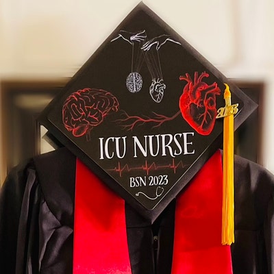 About Time Grad Cap Topper Graduation Cap Decorations by - Etsy