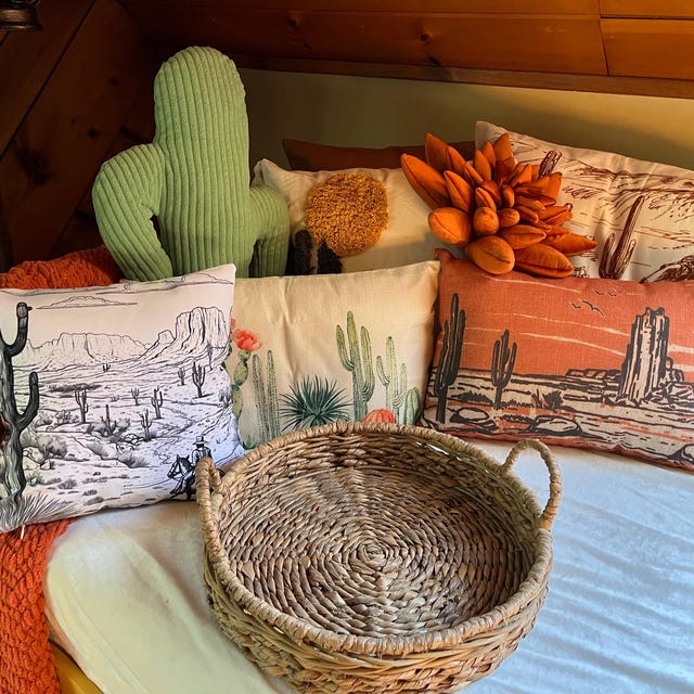 GTEXT Vintage Southwestern Landscape Pillow Cover 12x20