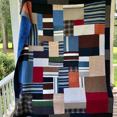 Deposit for Memory Quilt From Loved One's Clothing - Etsy
