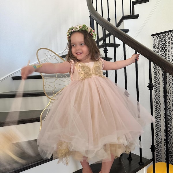 White Flower Girl Crystal Crown – Elegant Kids Wedding Tiara