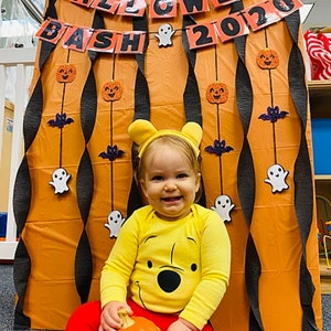 Bandeau Yellow Bear Pour Bebes Accessoire Halloween Bebe Etsy France