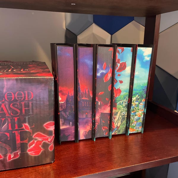 From Blood and Ash Special Edition Book Set FBAA, Booktok, Bookish Merch Officially Licensed