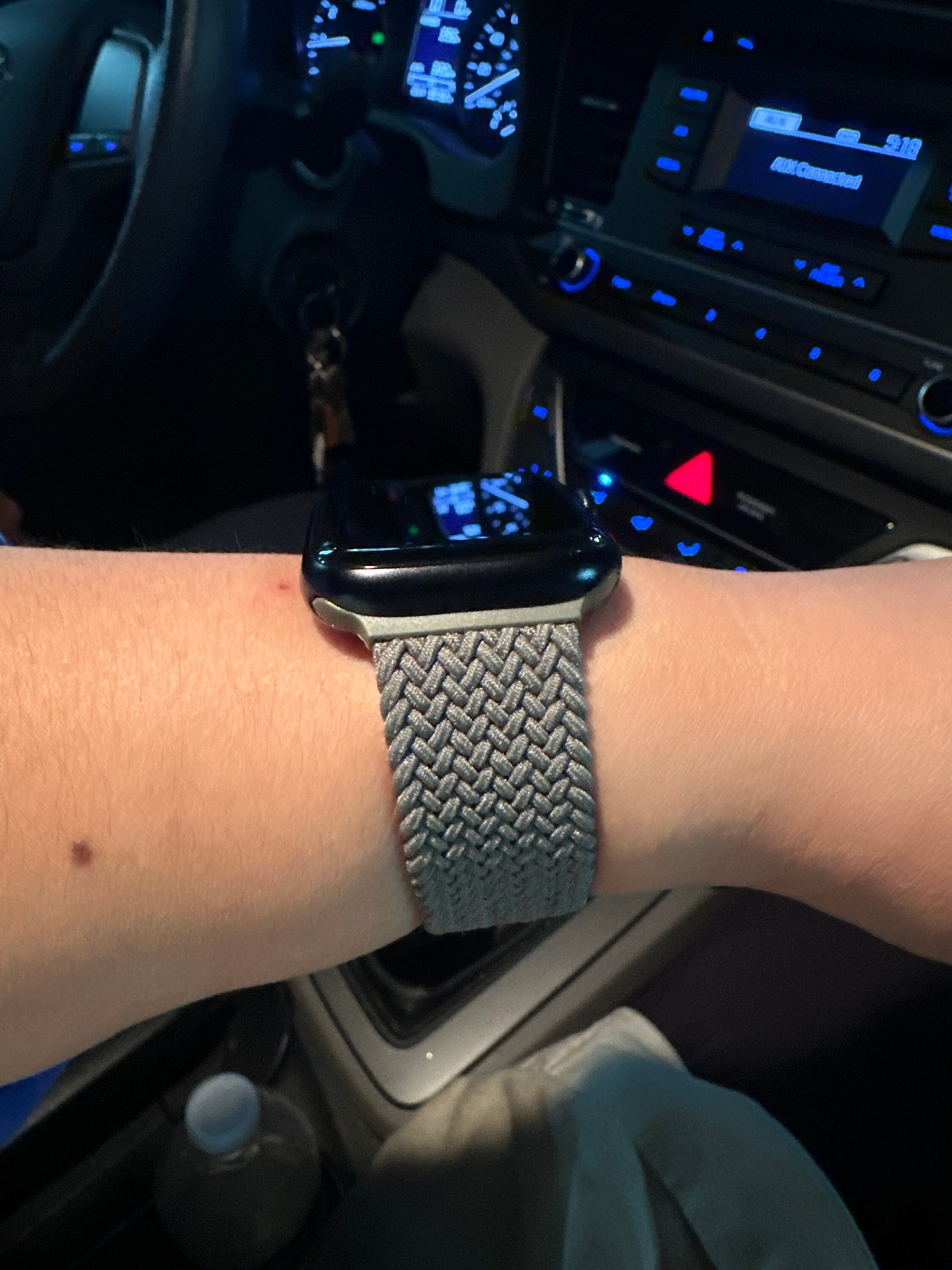 New color! Adjustable Braided Solo Loop Strap Band For Apple Watch Series 9 8 7 6 5 SE Knit Woven Band iWatch Loop 38mm 40mm 41 mm 42mm 49mm