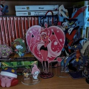 Acrylic Standee Valentine's Verosika - (helluva Boss Fanmerch) - Etsy