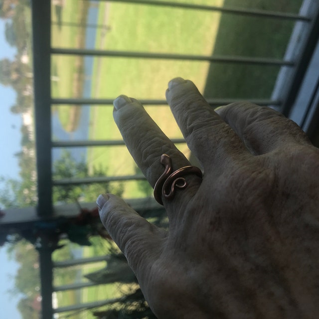 Isha Copper Snake Ring (Consecrated) – Yogis