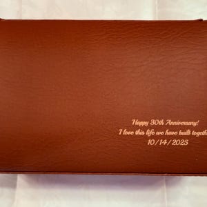 Etsy-koper heeft een foto van de aankoop toegevoegd
