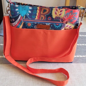 Crossbody Purse PATTERN Easy Bag Pattern Shoulder Bag Sewing - Etsy