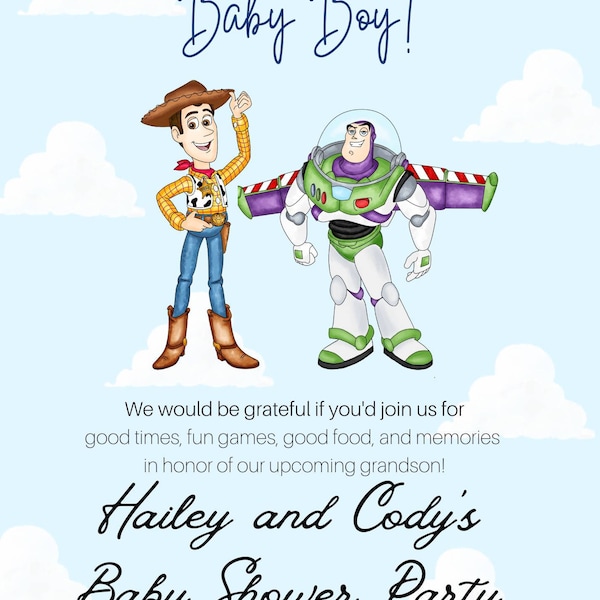 Jessie and Bullseye Birthday Invitation, Digital and Printable Toy ...