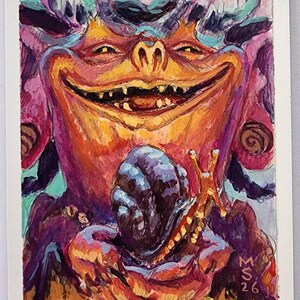 Hexing Squelcher, Signed Foil Artist Proof Card - Etsy